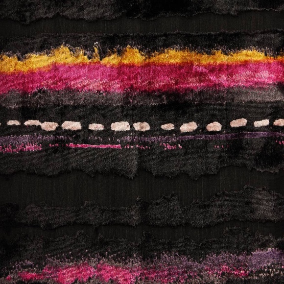 J.Jill NEW Velvet Burnout Watercolor Scarf NWT - Picture 4 of 9